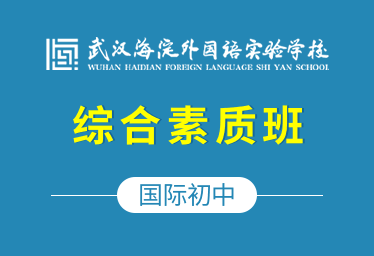 武汉海淀外国语实验学校国际初中（综合素质班）招生简章