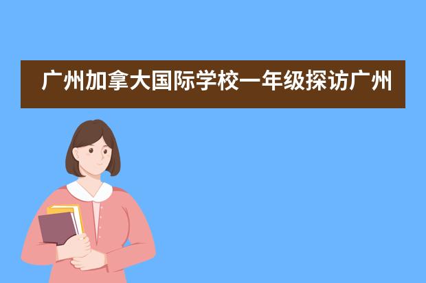 广州加拿大国际学校一年级探访广州图书馆